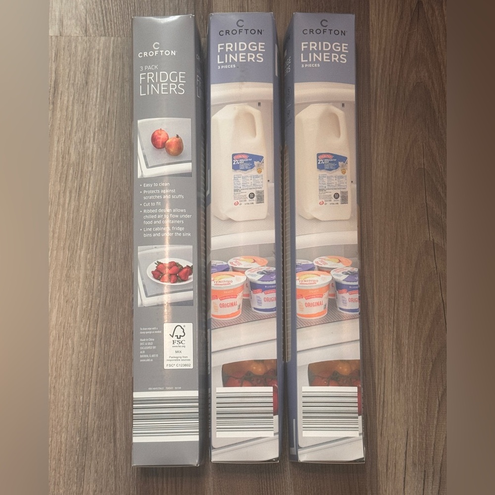 Croton Fridge Liners - 3 Boxes New